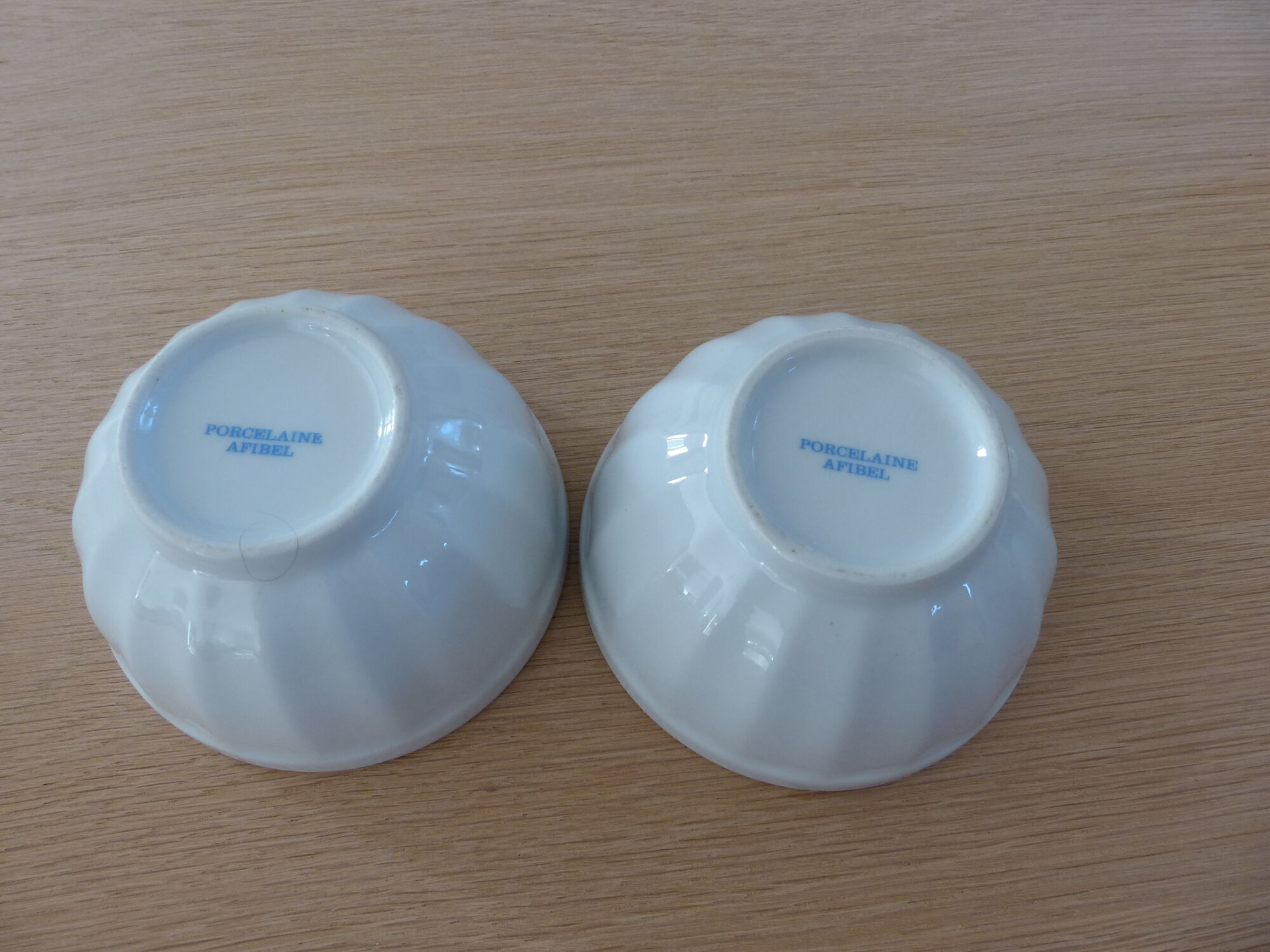 Vintage pair of Afibel bowls