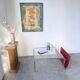 Table basse moderniste Bauhaus en acier tubulaire