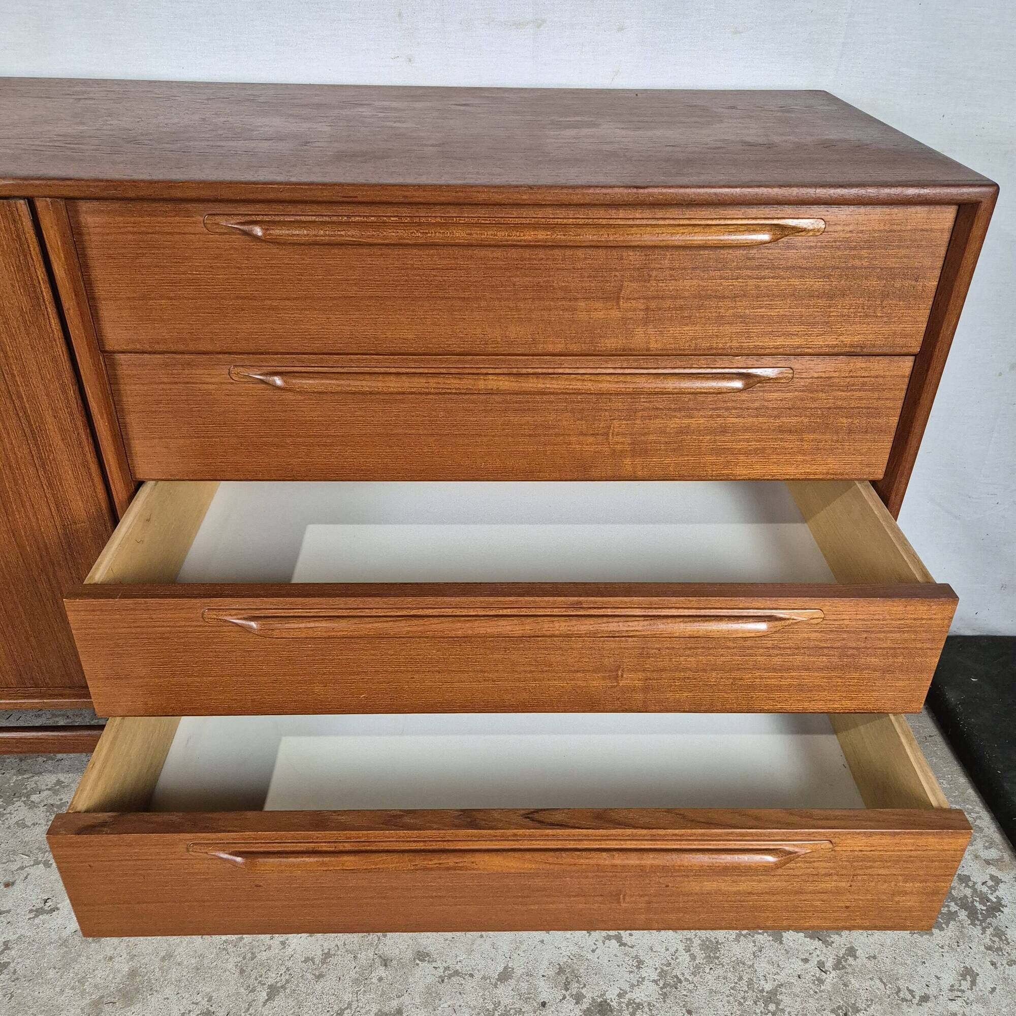 Heinrich Riestenpatt German design vintage sideboard from the 60s