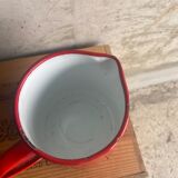 Enamelled sheet metal pitcher