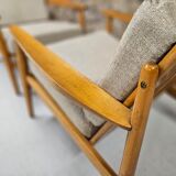 Paire de fauteuil scandinave 1960