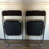 Duo chrome folding chair