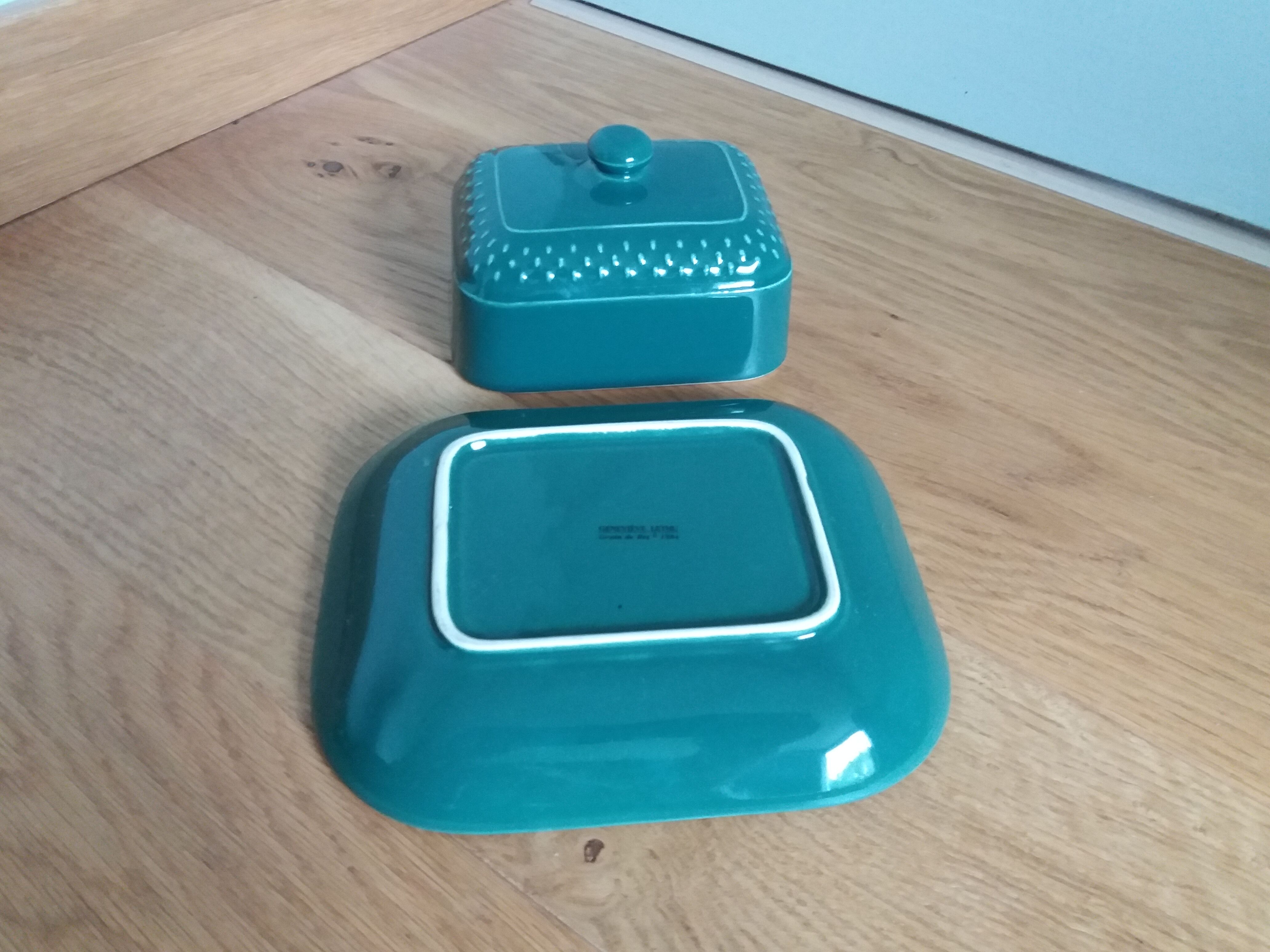 Butter dish Genevieve Lethu, Rice grain collection, 1984