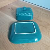 Butter dish Genevieve Lethu, Rice grain collection, 1984