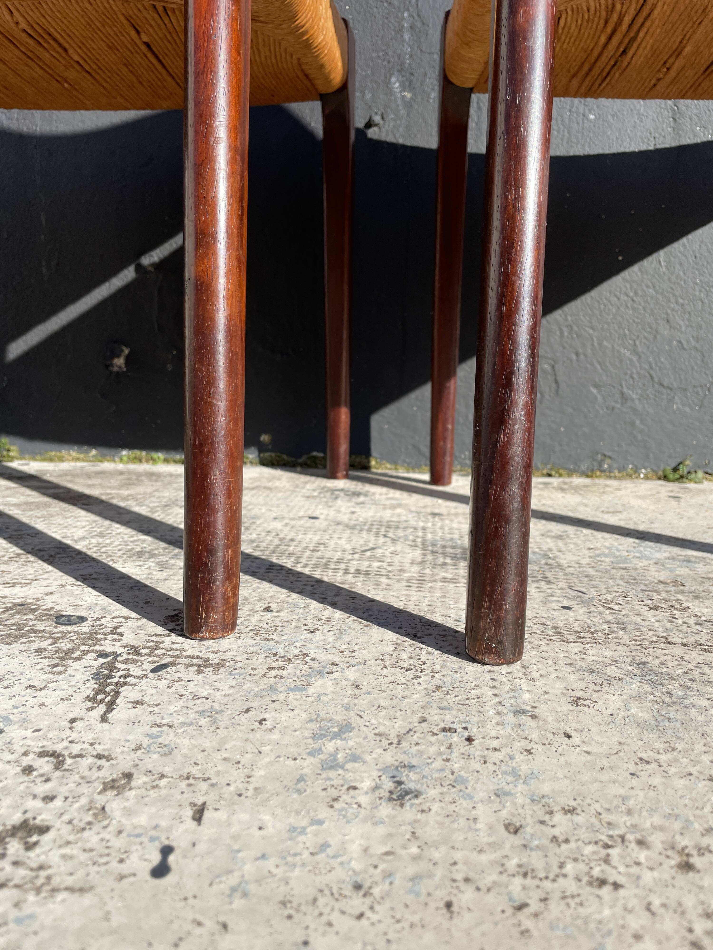 Pair of chairs n°71 by Niel Otto Møller
