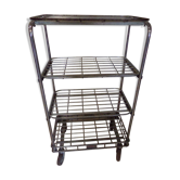 Etagère métallique sur roues