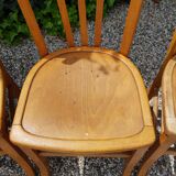 Old bistro chairs