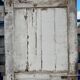 18th century painted oak door