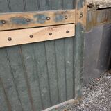 Solid oak door from the 19th century.