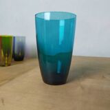 Seven glasses Harlequin for orangeade.