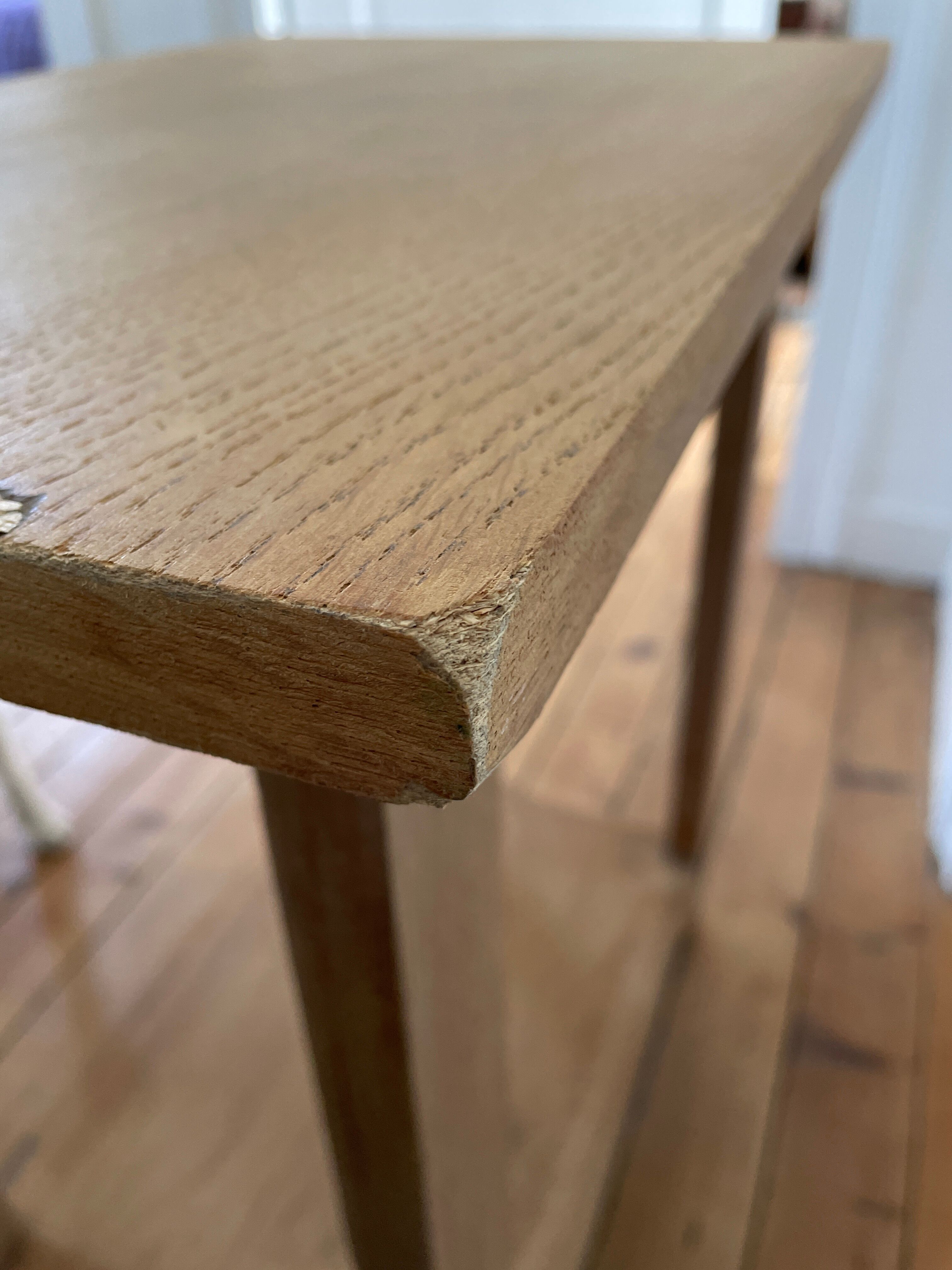 Vintage side table harness, circa 1950