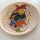 Empty plate ceramic pockets vallauris Annees 60