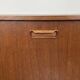 Meuble bar scandinave vintage en teck