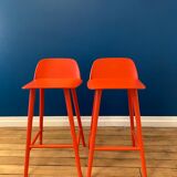 Nerd stools - muuto - red