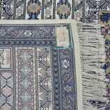 Tapis oriental laine nouée à la main motif floral 185x276cm