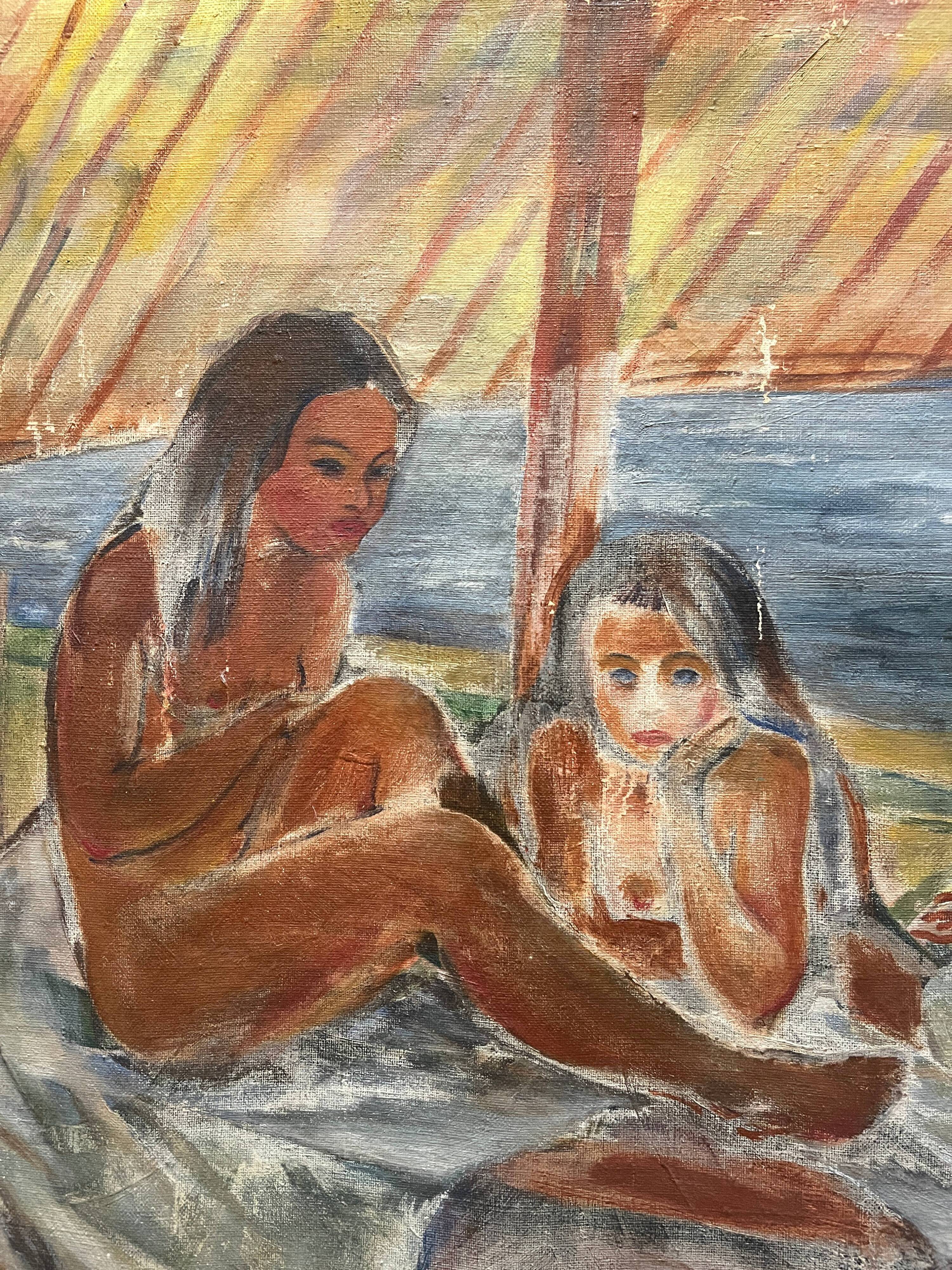 Tableau HST Orientaliste Hana HLADIKOVA-BERNKOPFOVA (1900-1978) R. Tchèque