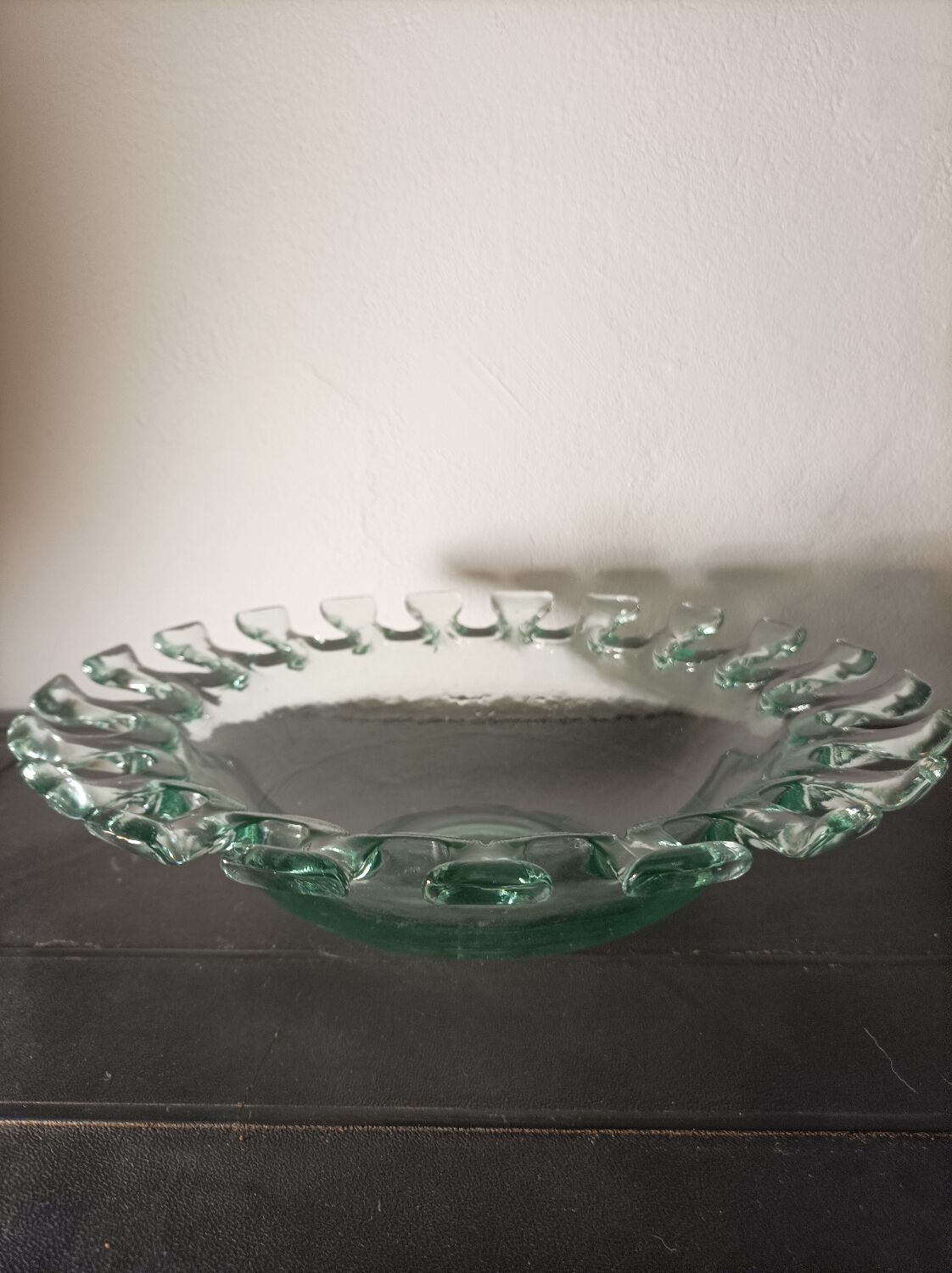 Vintage design glass cup