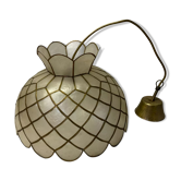 Old mother-of-pearl and brass suspension
