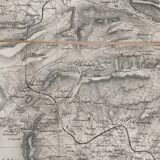 A map of Marseille at the end of the 19th century