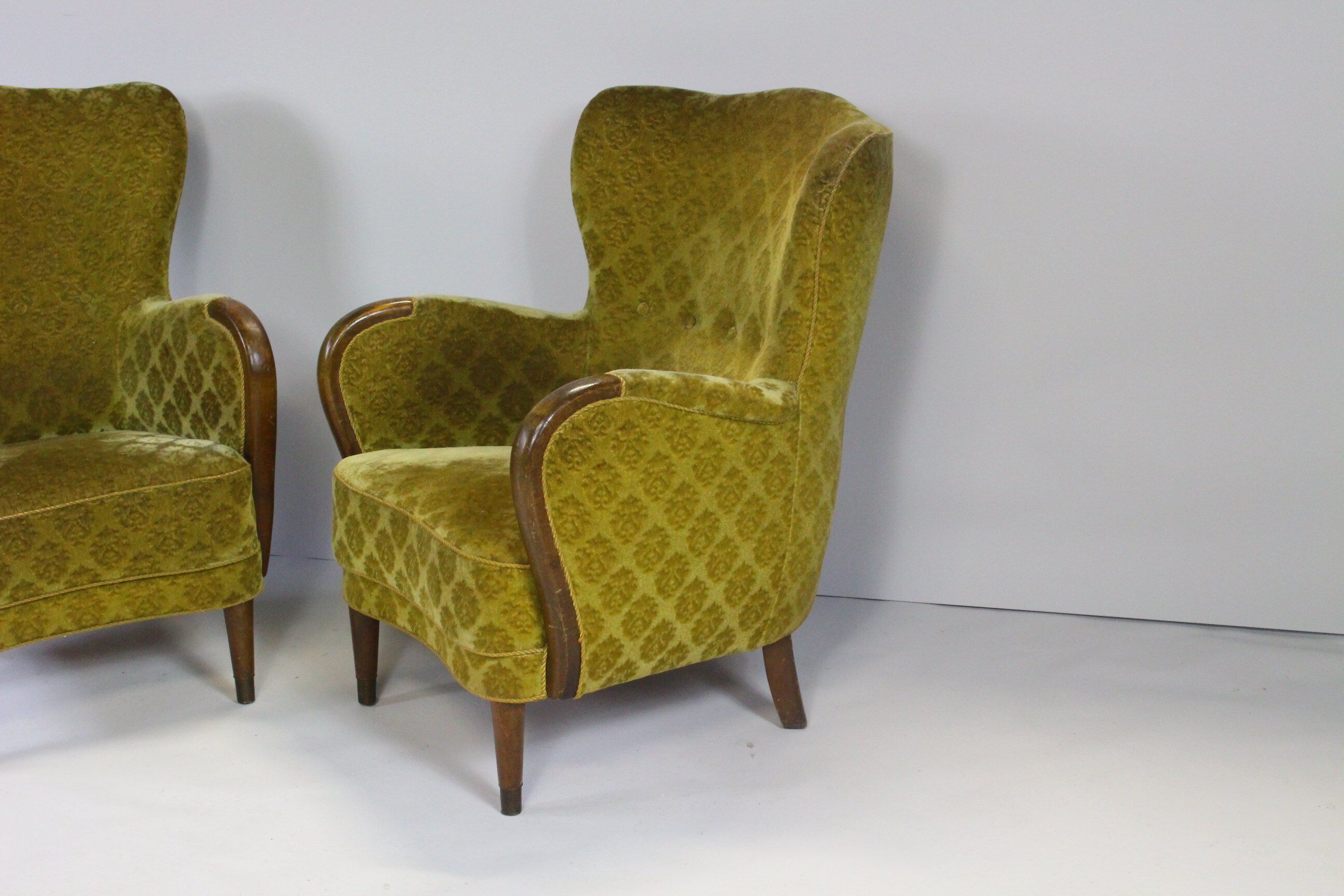 Danish Mid Century Armchairs, 1950s