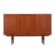Teak highboard, Danish design, 1960s, production: Denmark
