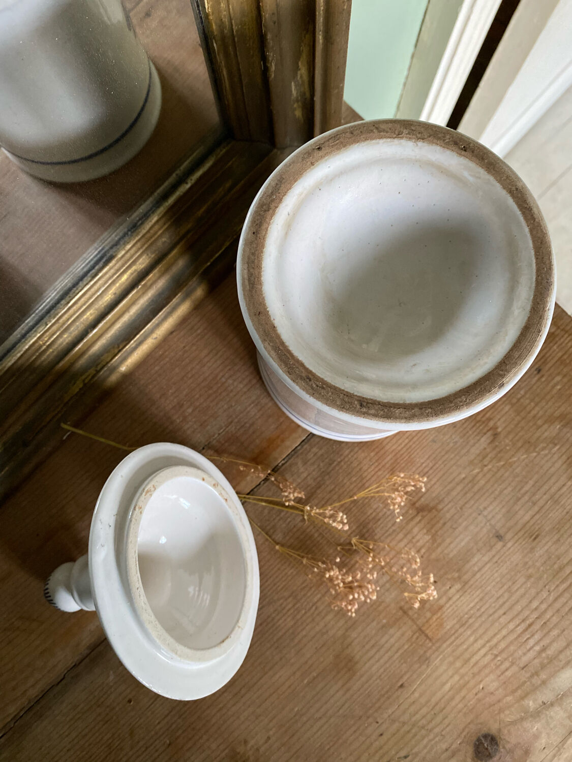 Pot de pharmacie apothicaire Rubia Tintoria