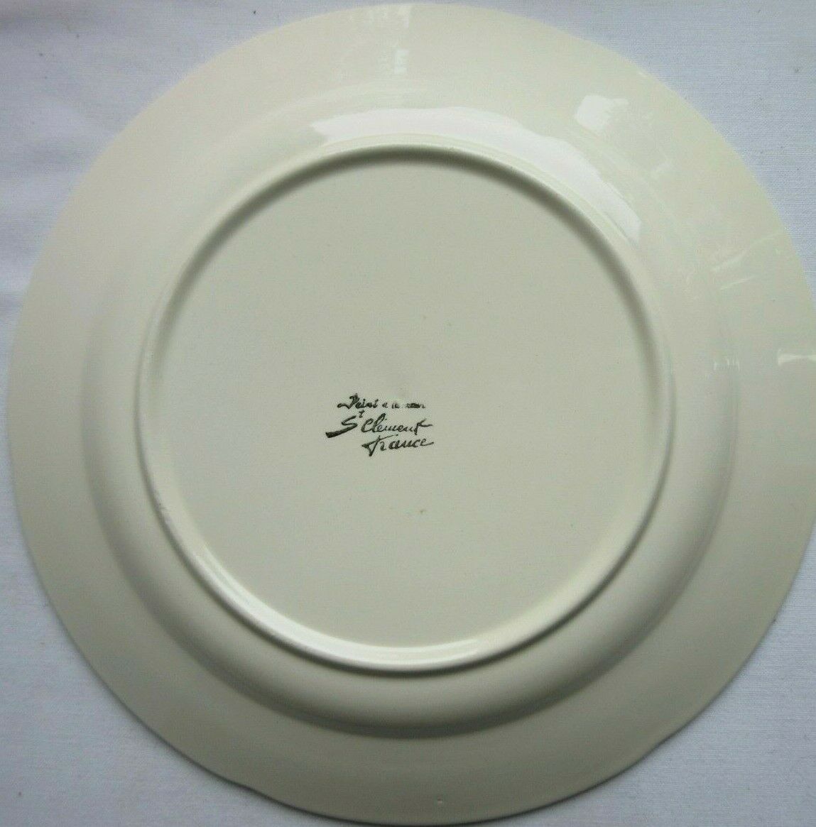 Saint Clément's dabbling plate: the Oranges