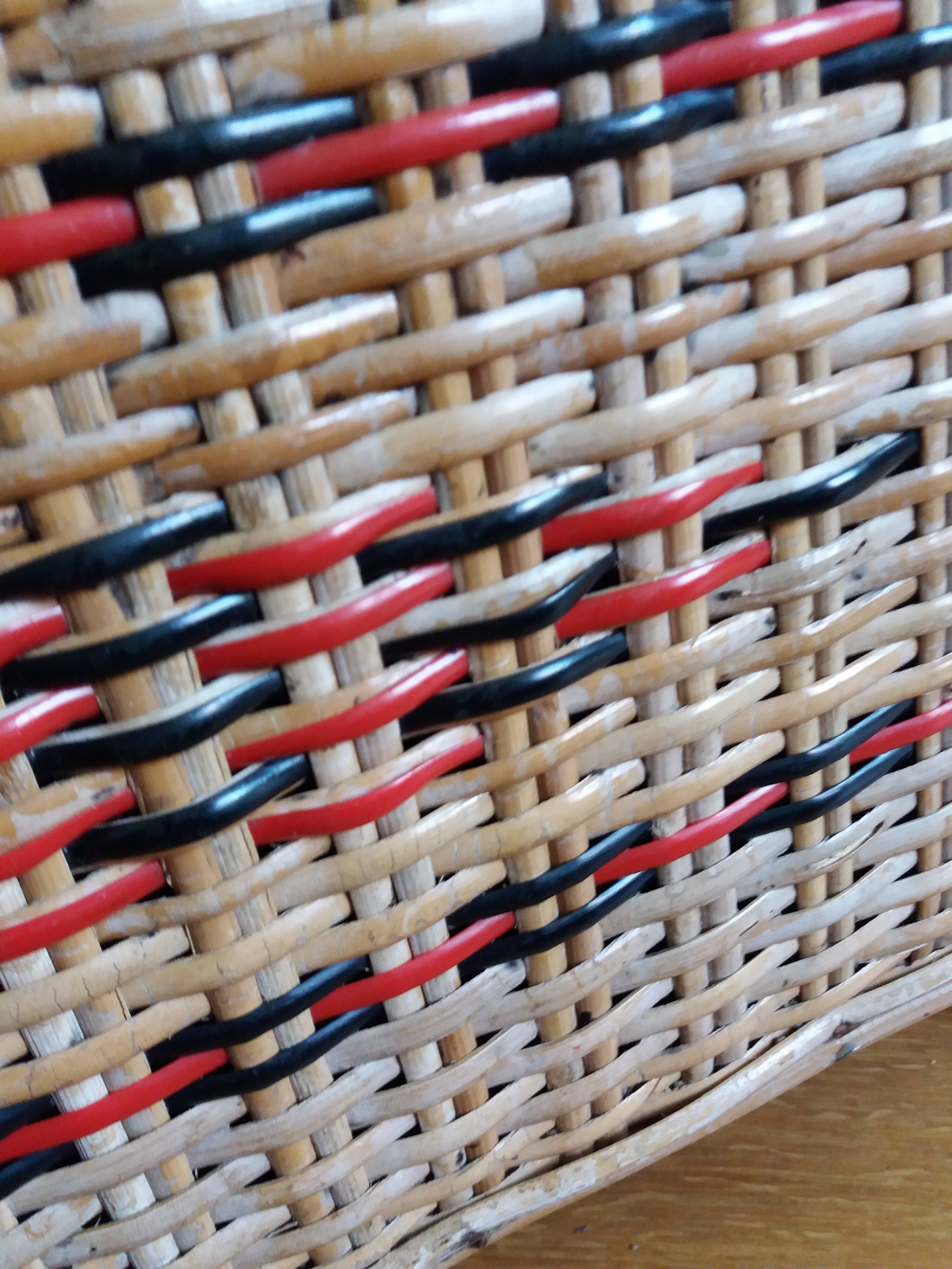 Fishing storage chest wicker fisherman's stool