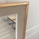 Golden old mirror 120x60cm