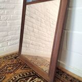 Overmantel mirror abstract decor