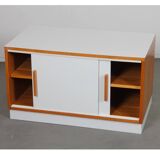 Vintage chest of drawers in wood and Formica, 1970