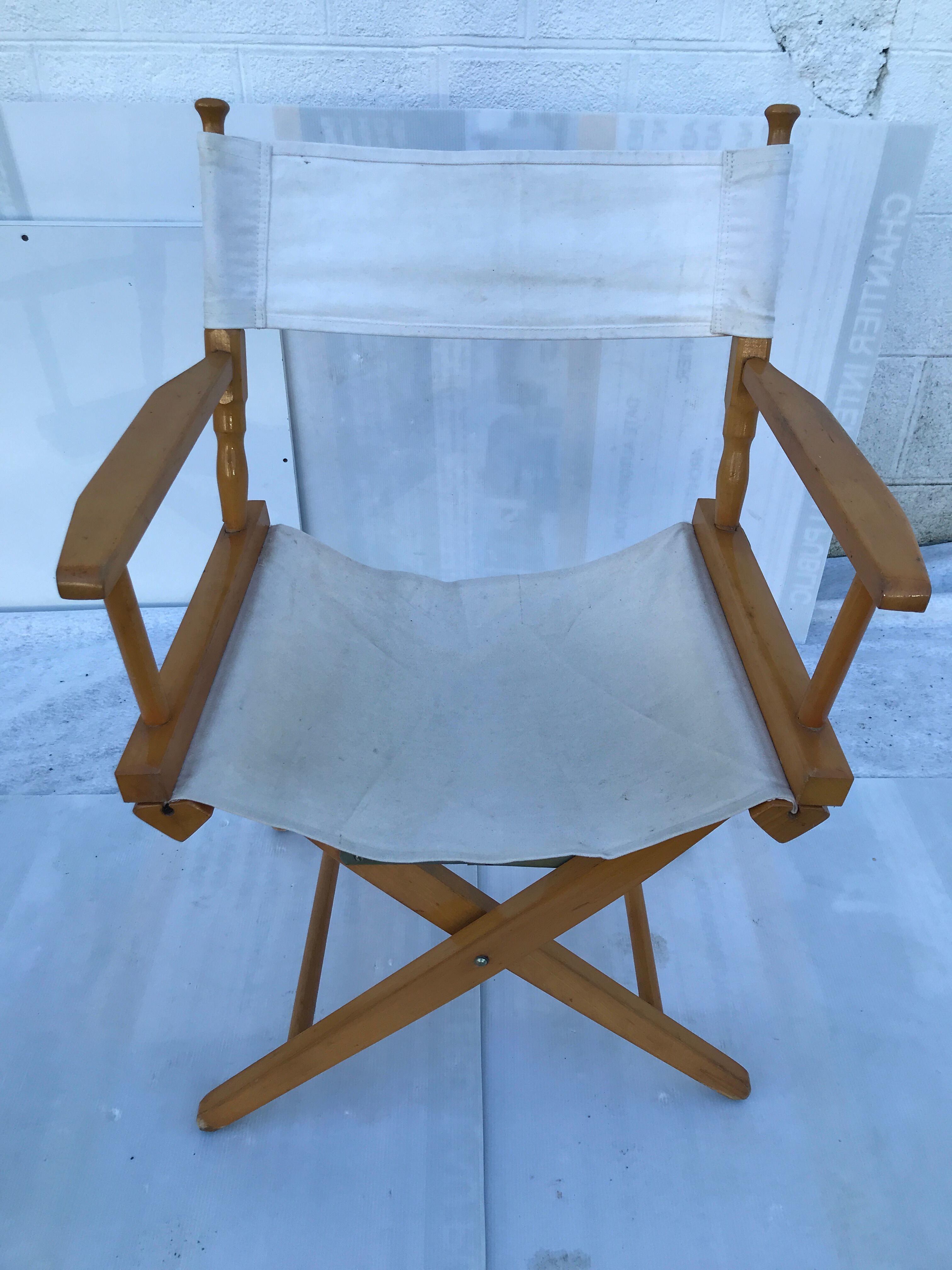 Fauteuil de réalisateur vintage