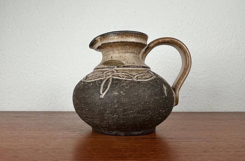 Carafe vase from the Danish pottery studio Lovemose, Denmark, 1960s.