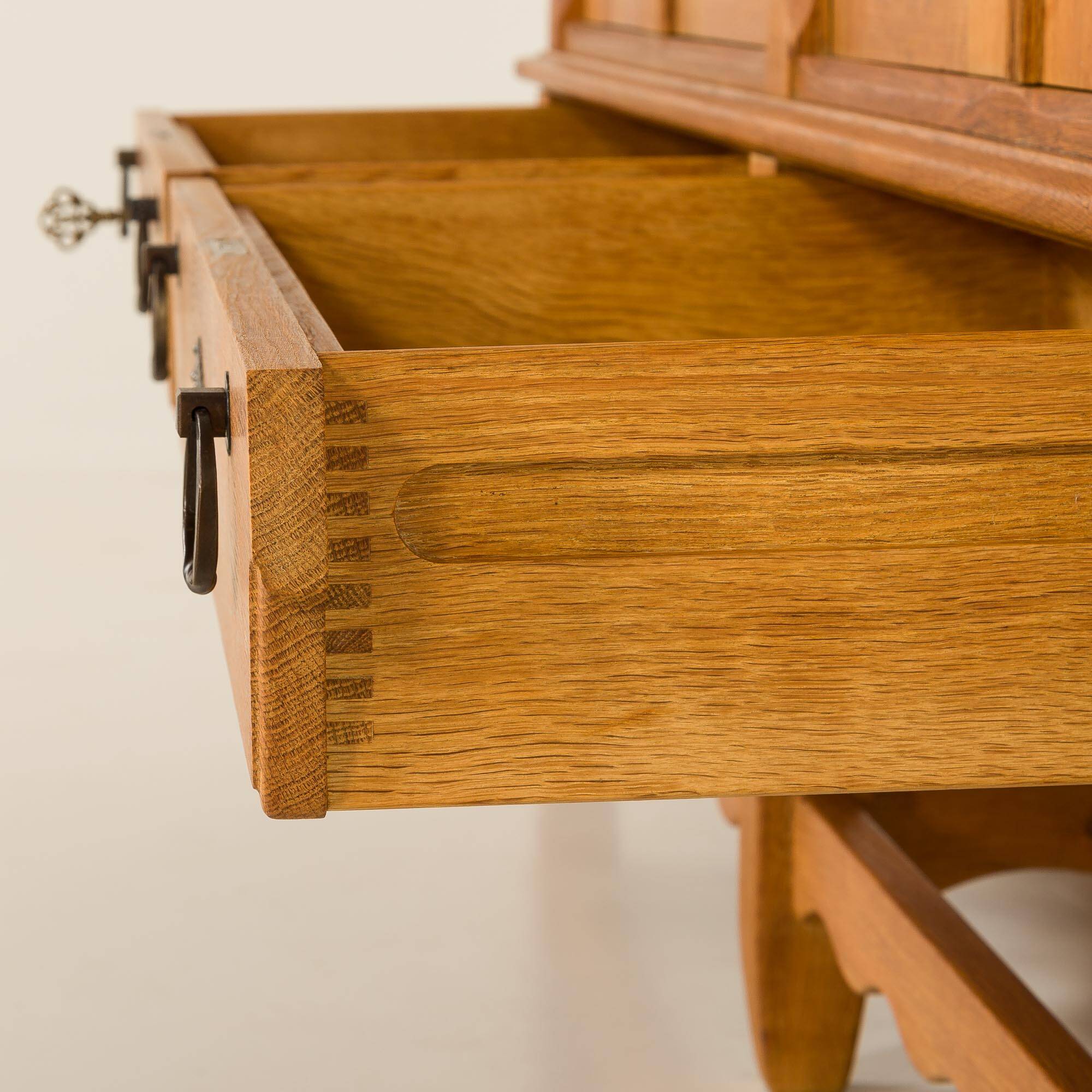 Henning Kjaernulf oak sideboard, 1970s