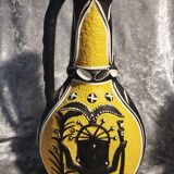 Old vintage ceramic pitcher from the 50s signed Santa Gerona