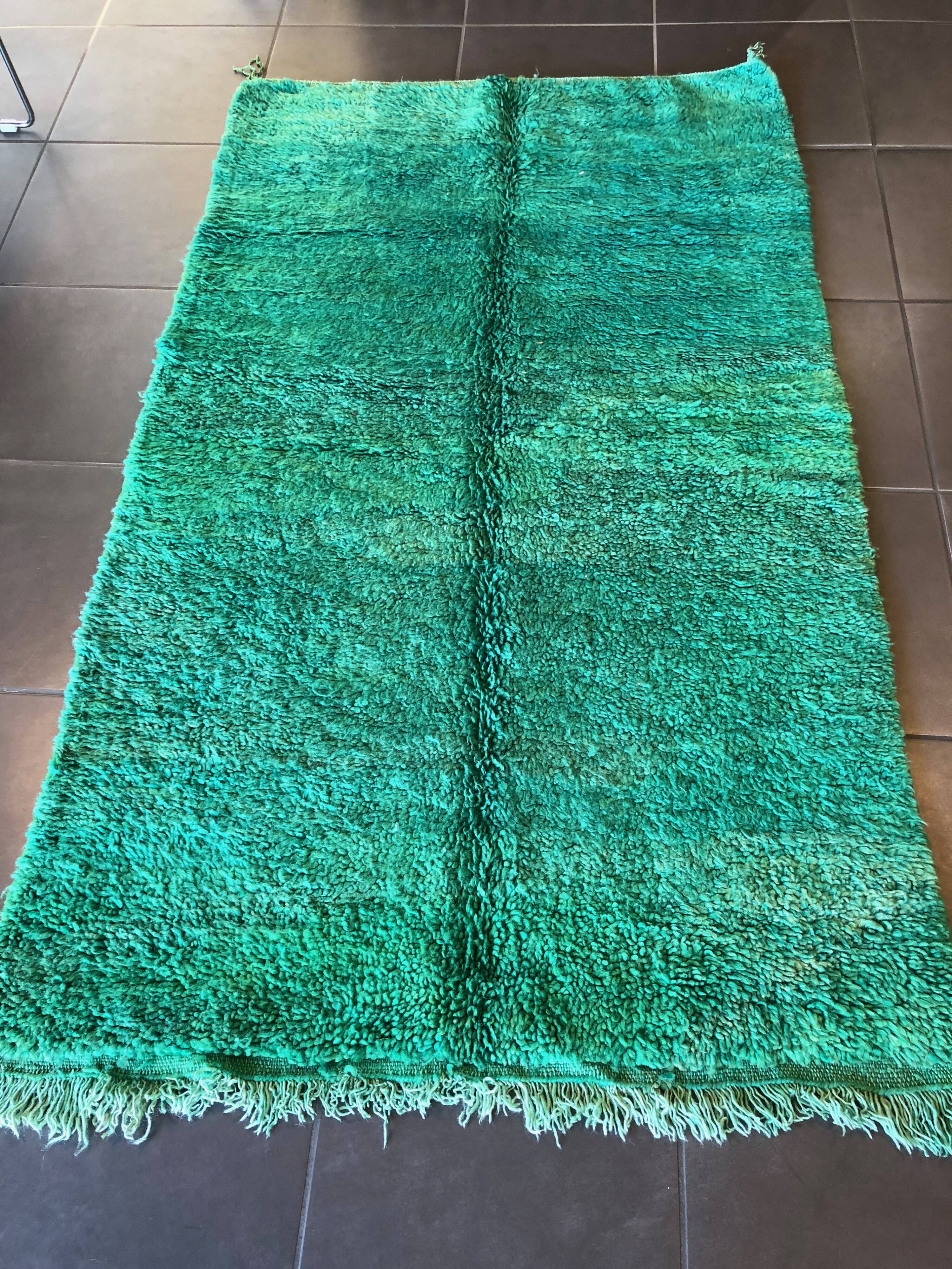 Carpet ben ouarain green 115x190cm
