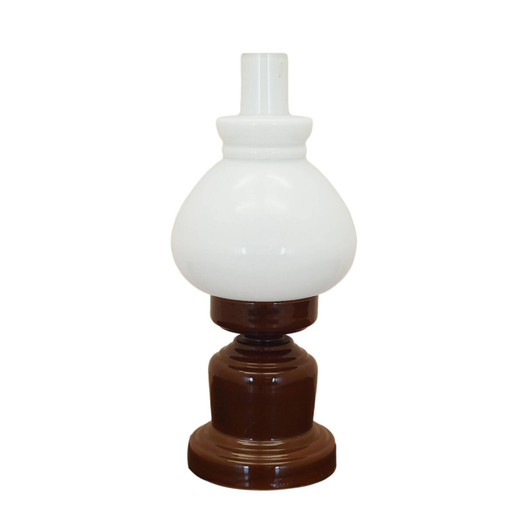 Ceramic lamp, polish design, 1977, manufactured by dzpe polam mysłakowice