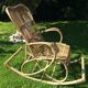 Rattan rocking chair
