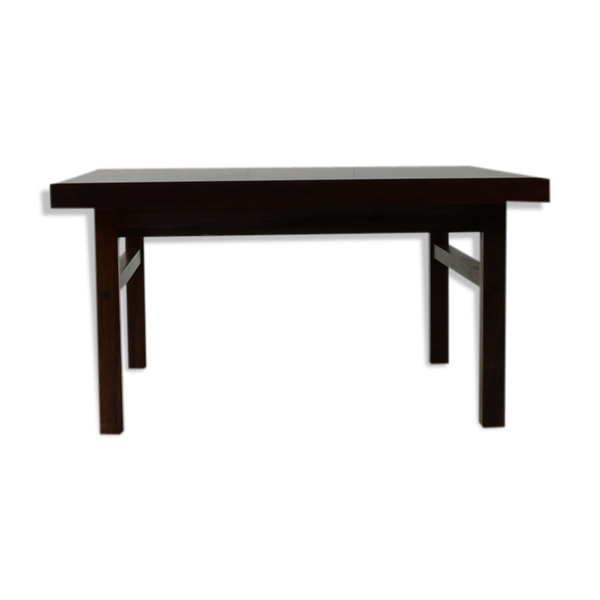 Table basse avec incrustation de bois de rose pour Bramin