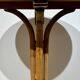 Bistro table old curved wood around 1930