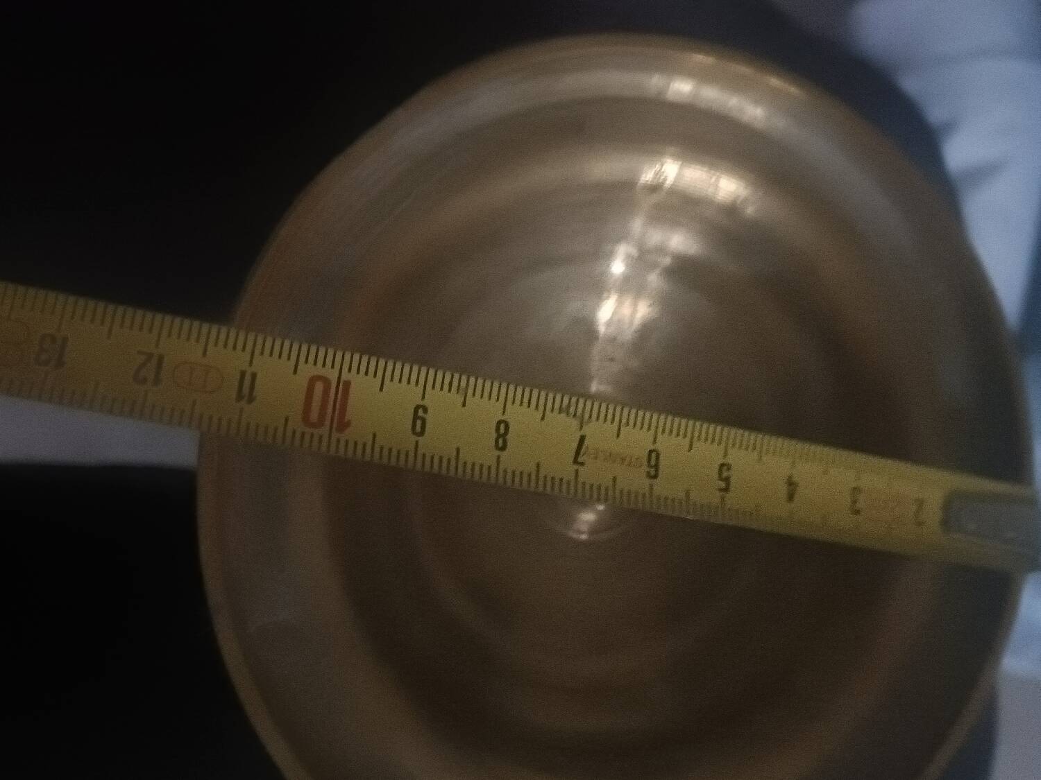 Pair of chiselled candlesticks