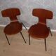 4 Arne Jacobsen's chairs Mod. 3300 1st edition