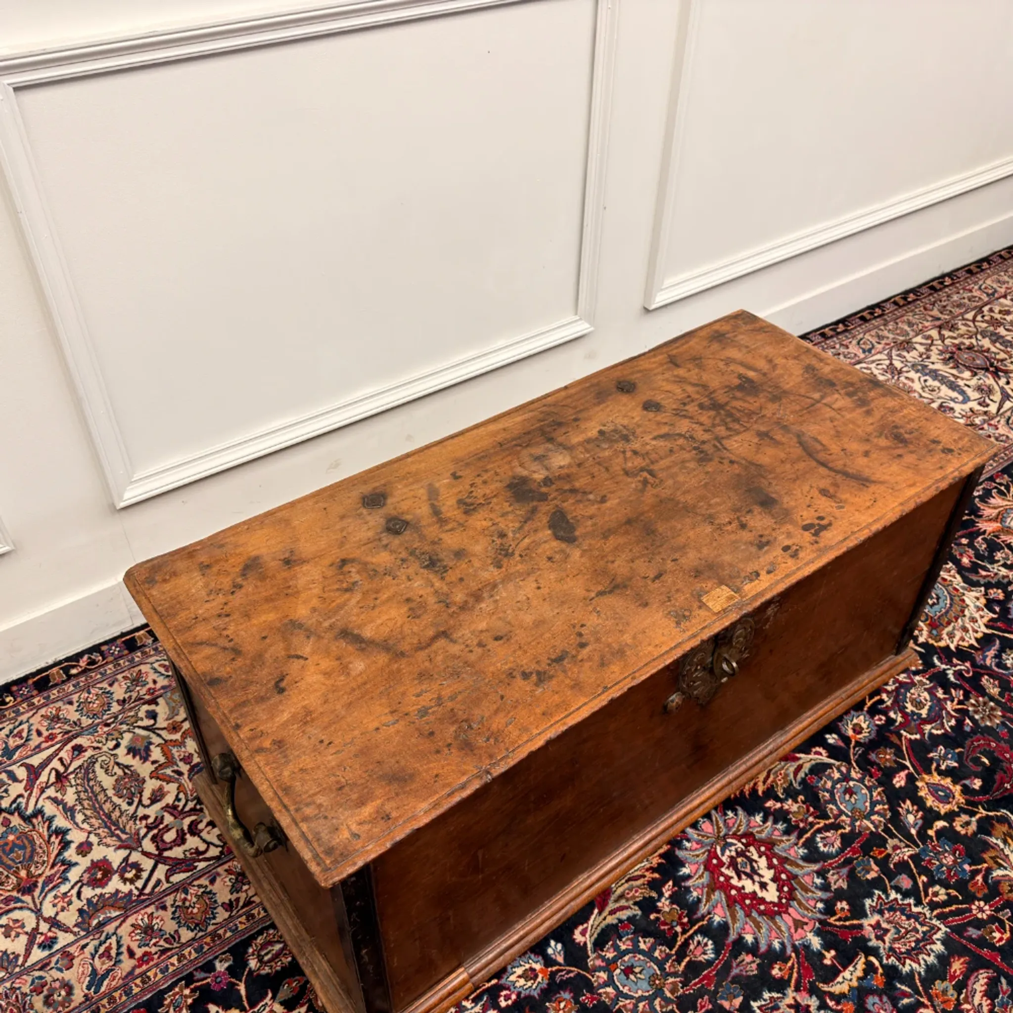 Antique Colonial Blanket Chest