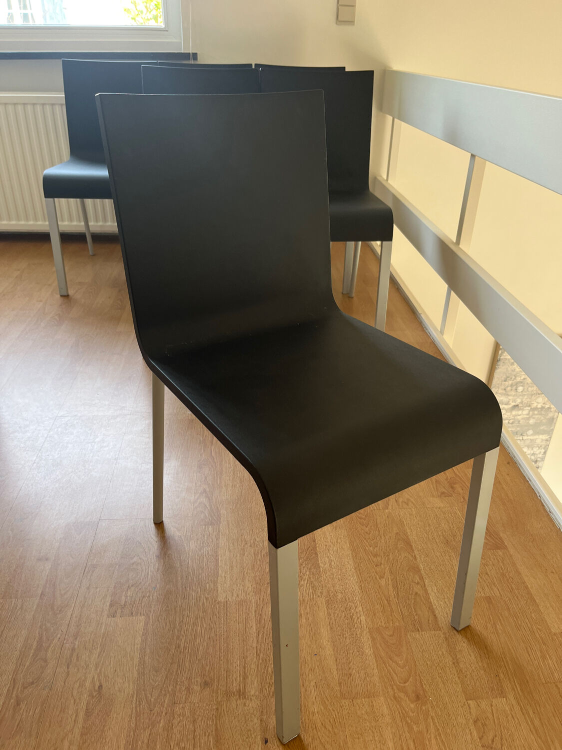 Suite de 6 chaises .03 par Maarten Van Severen pour Vitra