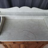 Vintage walnut vanity