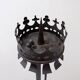 Grand Italian chandelier in wrought iron - 19th century