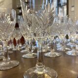 Beautiful lot of crystal glasses from Saint Louis