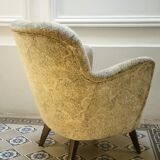 Fauteuil scandinave Danois années 50/60