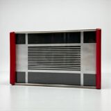 Plateau Space Age européen des années 70 à graphisme moderniste