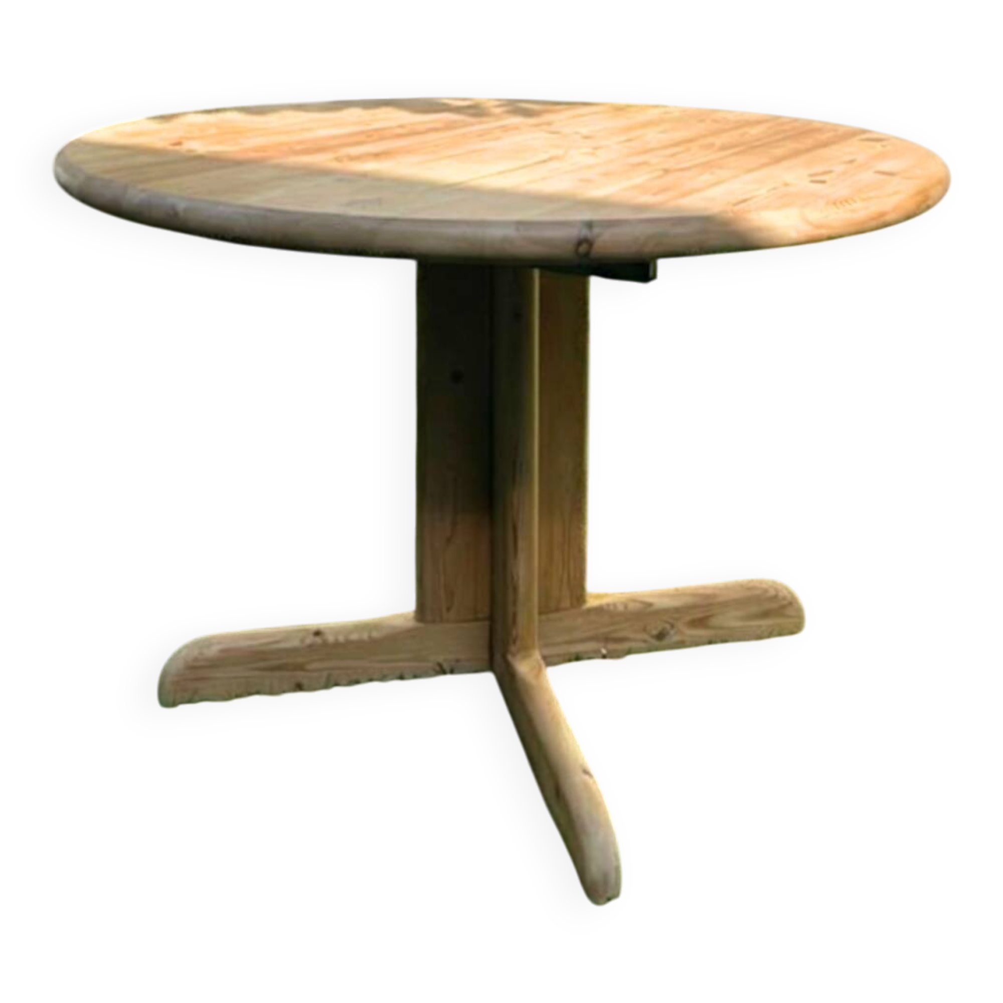 Table extensible en pin massif